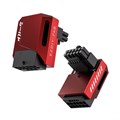 12VHPWR PCie 5.0 угловой адаптер STD 90 красный 952