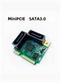 Плата расширения mini PCIe - SATA3 х2 961
