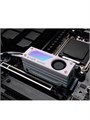 Радиатор для SSD M.2 2280 с ARGB и кулером белый арт. 989 989