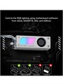 Радиатор для SSD M.2 2280 с ARGB и кулером белый арт. 989 989