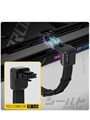 12VHPWR удлинитель с угловым адаптером 90 градусов в оплетке PCIe 5.0 STD арт. 1026 1026