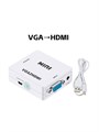 2 Видеоконвертер VGA в hdmi белый 1045 - фото 6953