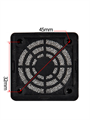 Пылевой фильтр для кулера 40мм черный 1072